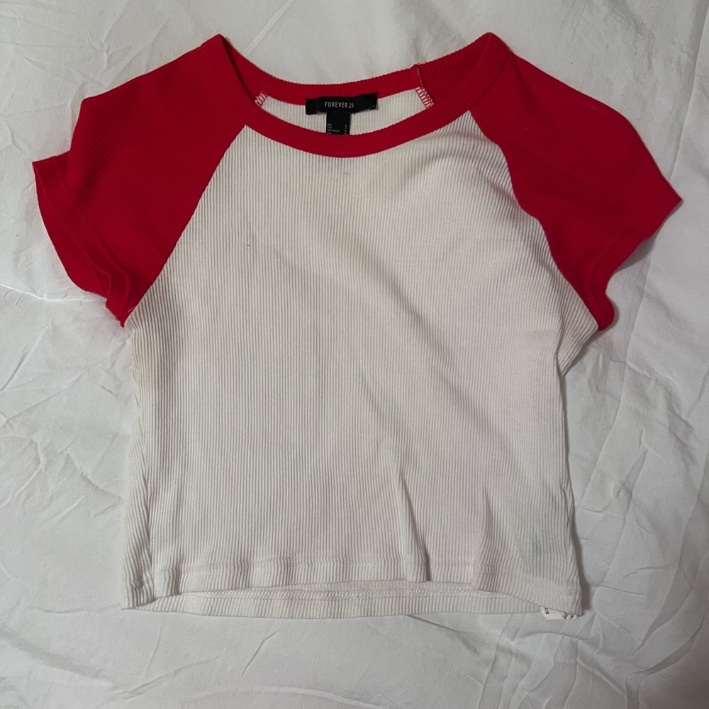 forever 21 basic crop top
